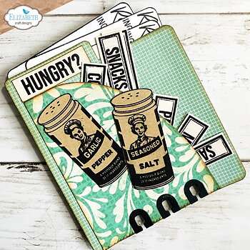 Elizabeth - Clear stamps - Let's Eat