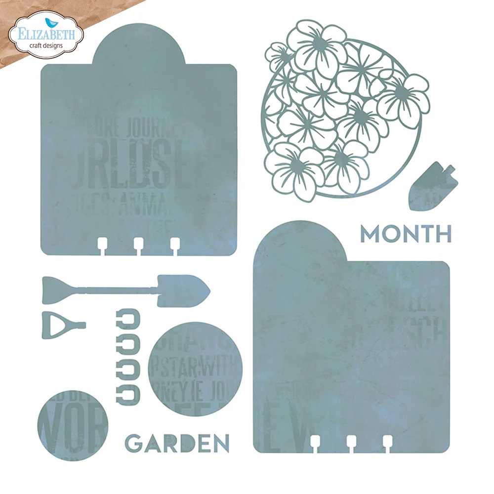 Elizabeth - Planner Cards 3 - Dies