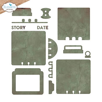 Elizabeth - Planner Cards 1 - Dies