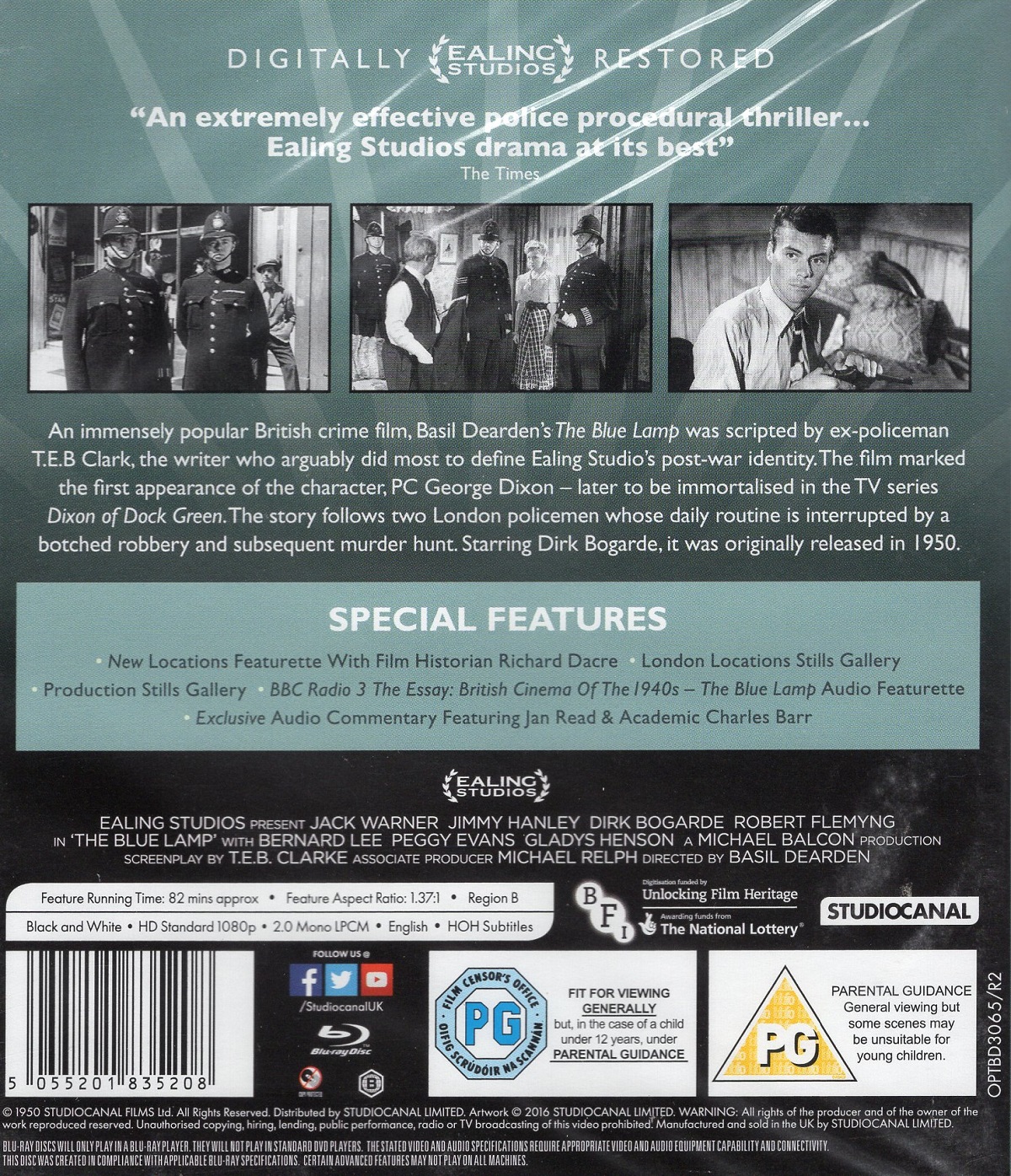 The Blue Lamp (ej svensk text) (Blu-ray) - 2