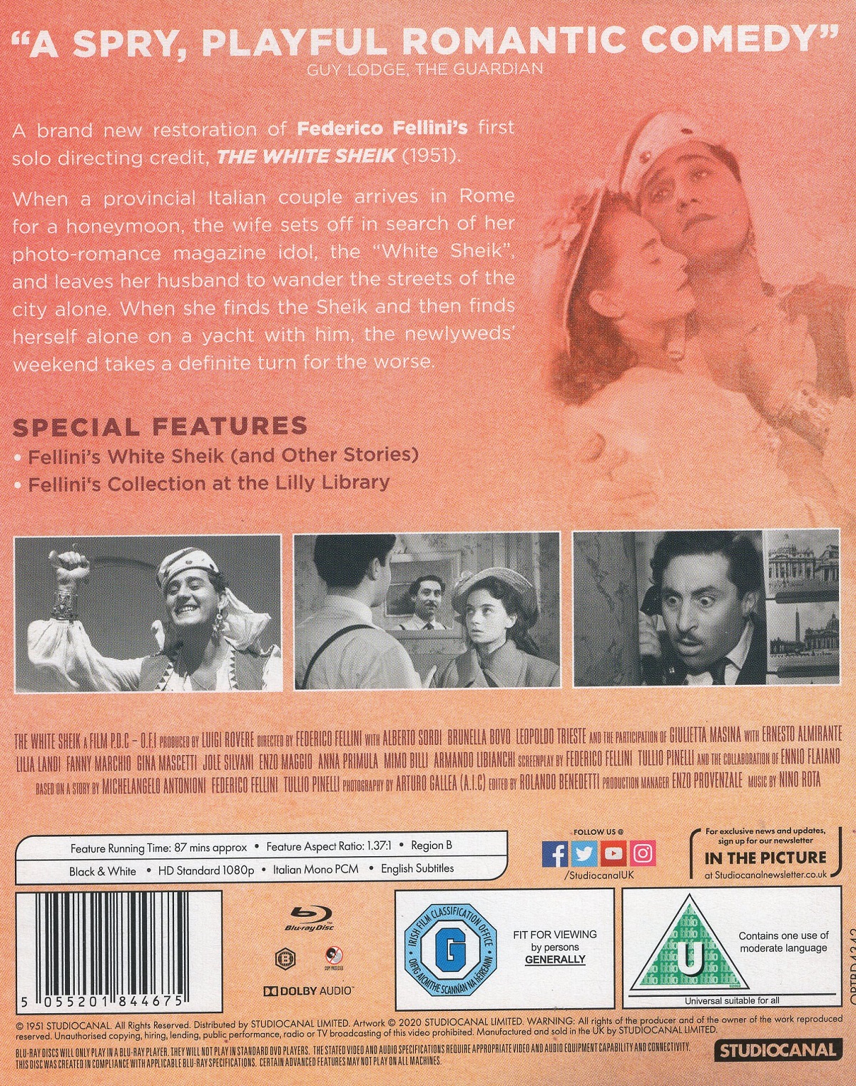 The White Sheik (ej svensk text) (Blu-ray) - 2