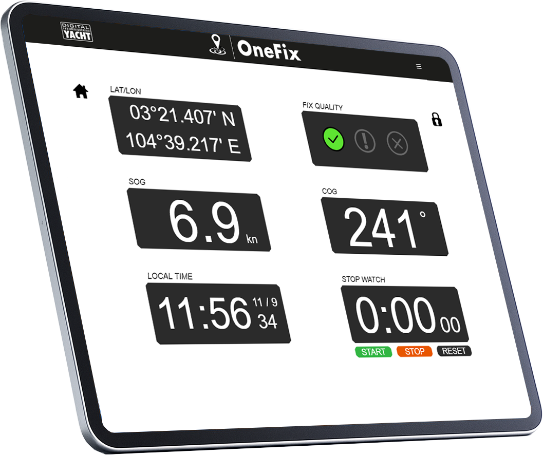 Digital Yacht OneFix Hi-Precision GNSS System - 8
