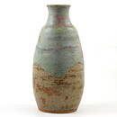 Erik Johansson Tani (1960s) Unique Mottled Brown Vase 28 cm