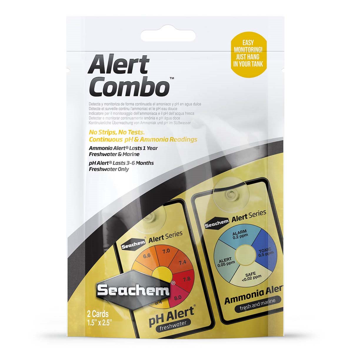 Seachem Alert Combo-pack - pH/Ammoniak