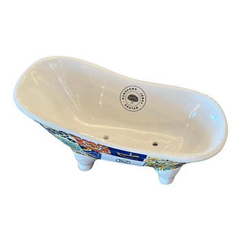 Bathtub Porcelain Mosaic Mixed colors