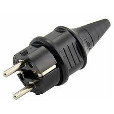 Jordad plugg 250 V / 16 A