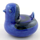 Sylvia Leuchovius (1960s) Blue Modern Bird 9 cm