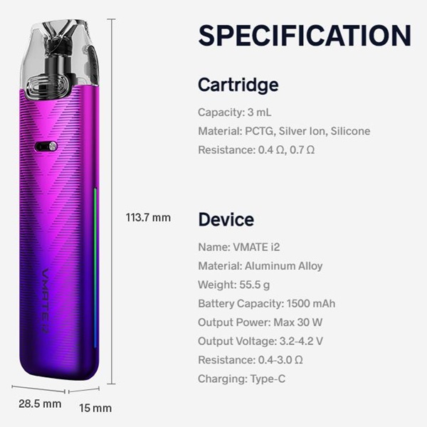 Voopoo VMATE i2 Startpaket - 5
