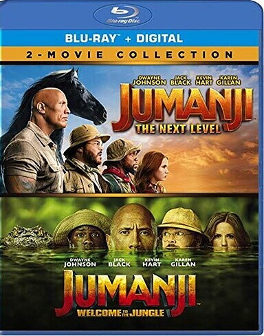 Jumanji: The Next Level / Jumanji: Welcome To The Jungle (BLU-RAY)
