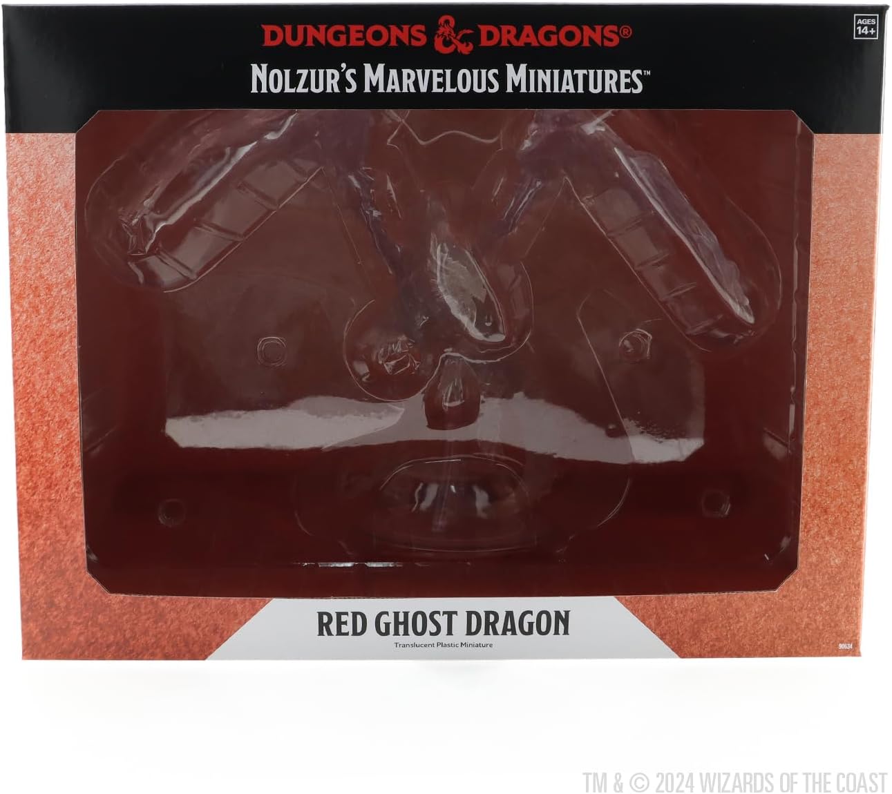 D&D Nolzurs Marvelous Miniatures: Red Ghost Dragon - 2