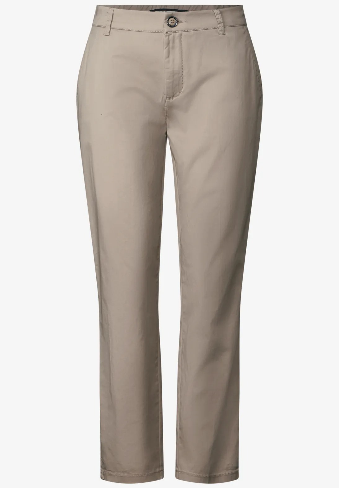 QR Chino Peach Twill Co/Ea - Buff Grey - Street One - 4
