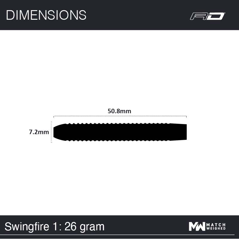 Red Dragon Flightmasters Swingfire V1 80%  26g - 2