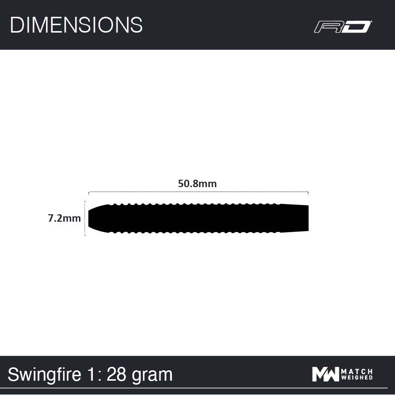 Red Dragon Flightmasters Swingfire V1 80%  28g - 2