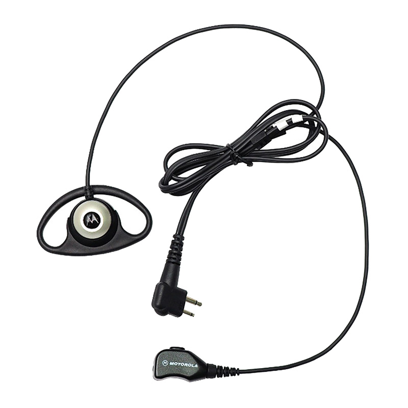 Motorola D-Shell Earpiece with PTT/Mic
