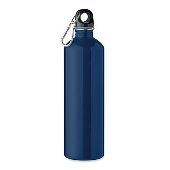 Blå vattenflaska av stål 750 ml