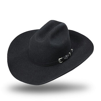 Cowboyhatt Houston svart