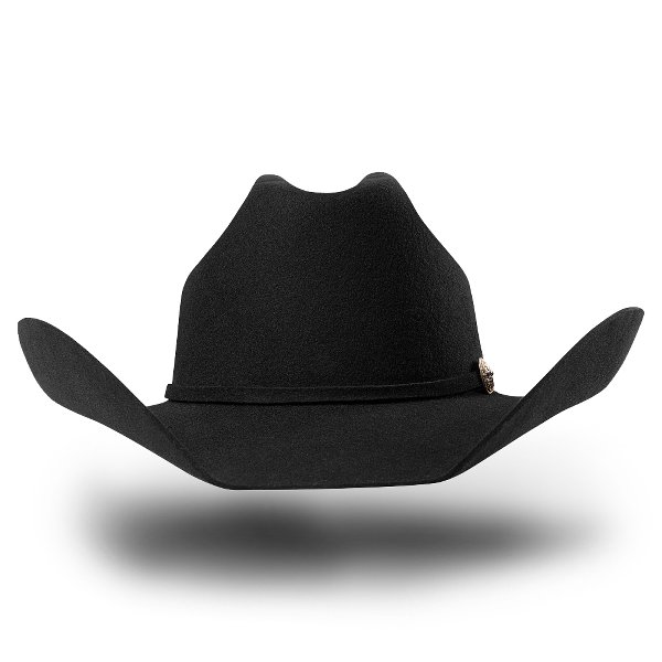 Cowboyhatt wyoming cutter svart - 2