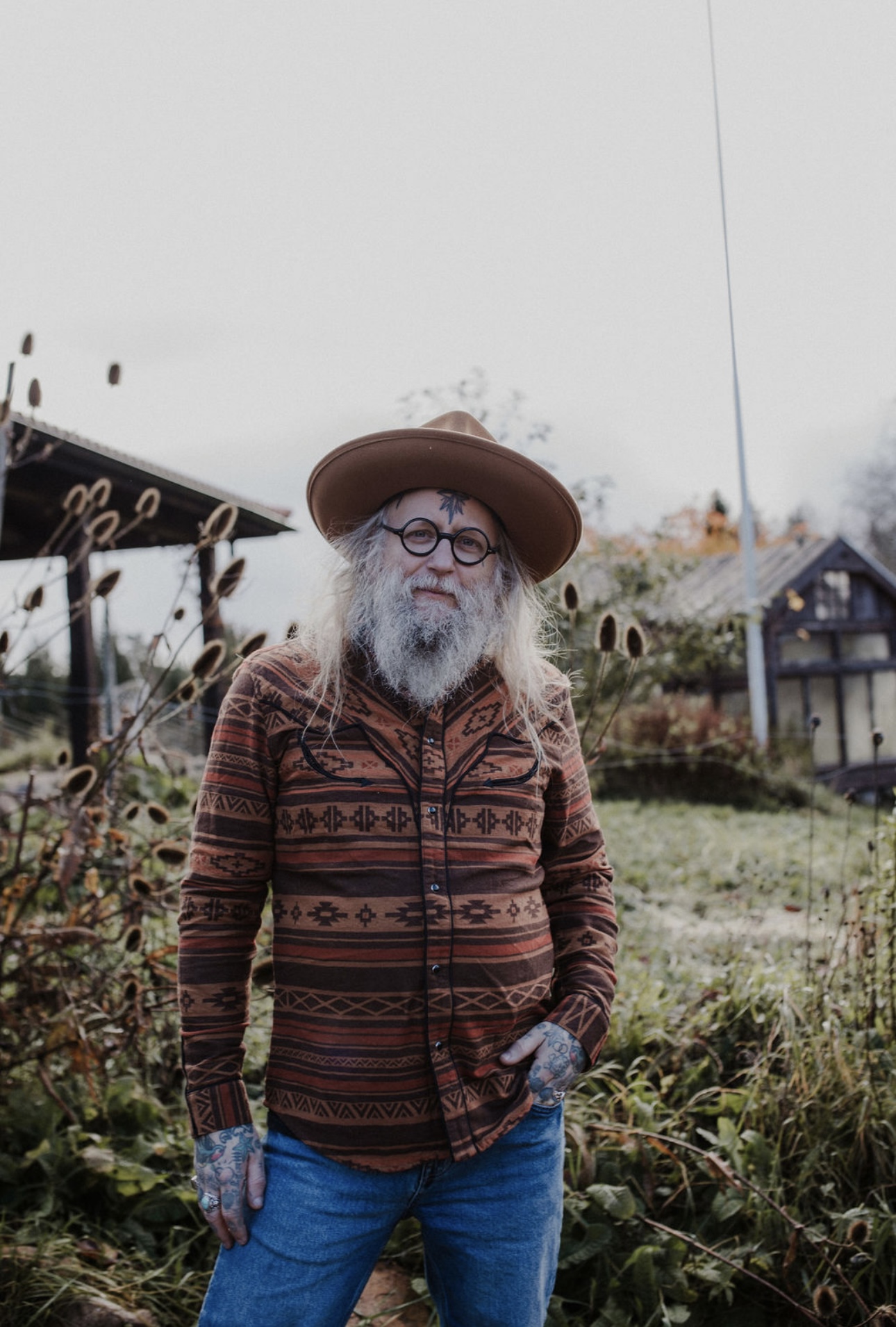 Rusty western skjorta - 4