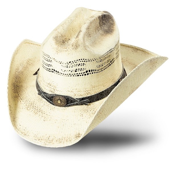 Cowboyhatt snake strå 