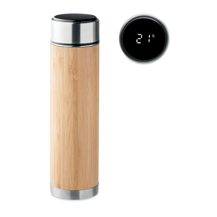 Termoflaske med termometer