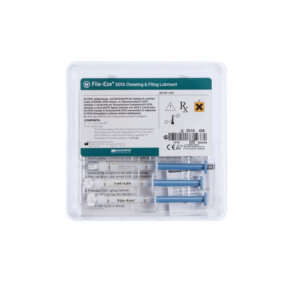 File-Eze EDTA kit, 4x1,2 ml + 20 NaviTips 30GA