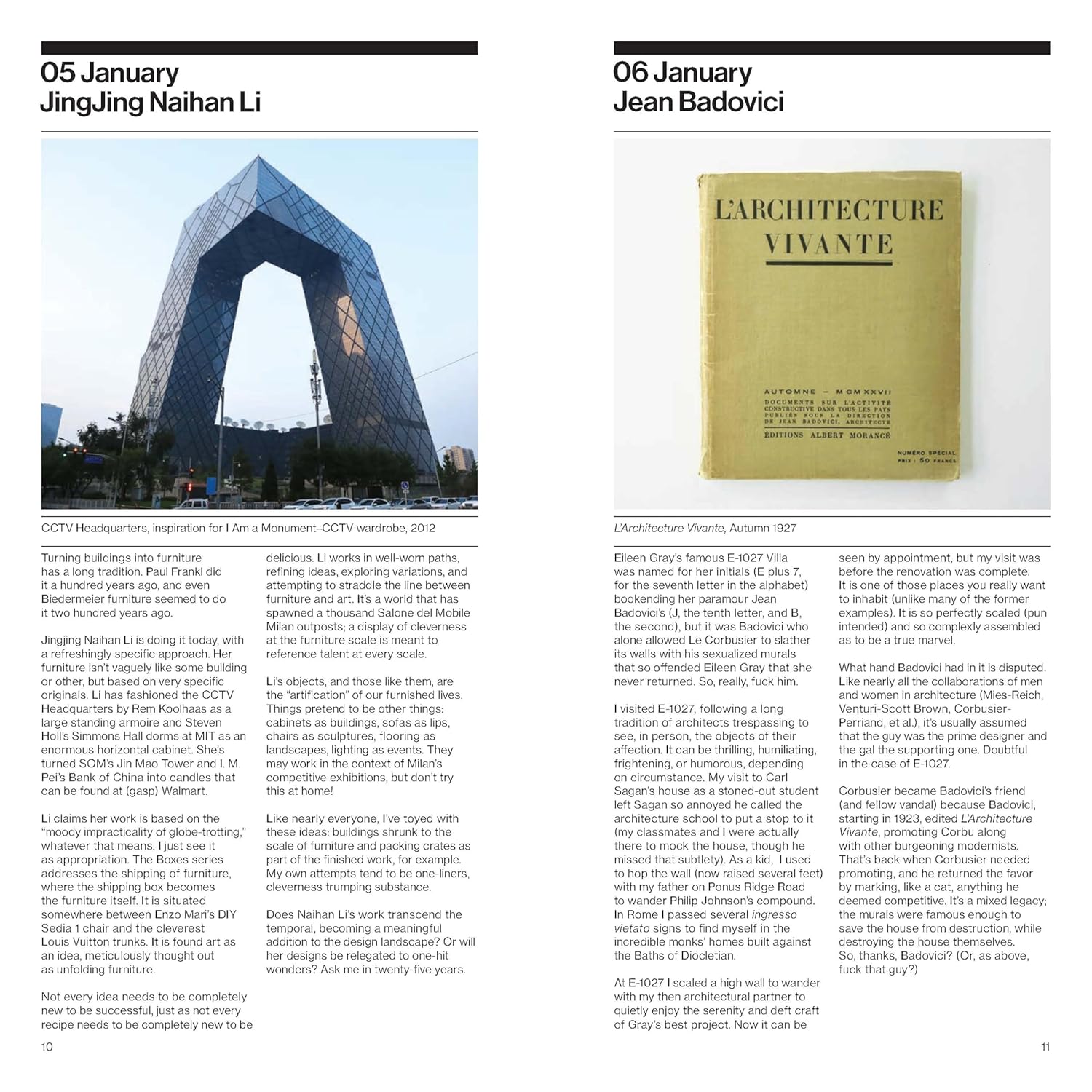 The Architect and Designer Birthday Book - 4