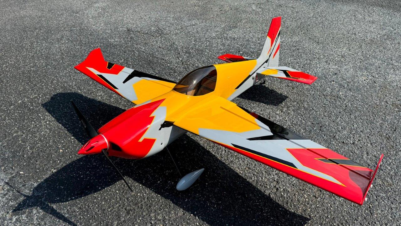 Extreme Flight Slick 580 60tum/1.5M T-Motor AM600 V3 Yellow/Red - 2