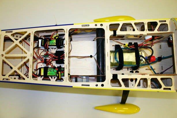 Extreme Flight YAK 54 110tum/2.79M 120cc Yellow - 6