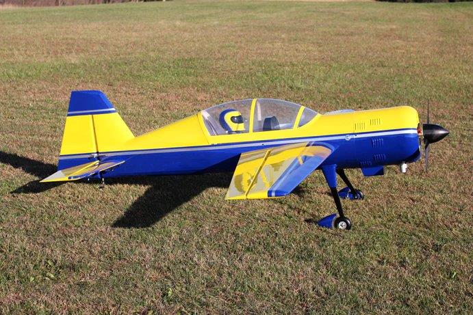 Extreme Flight YAK 54 110tum/2.79M 120cc Yellow - 3