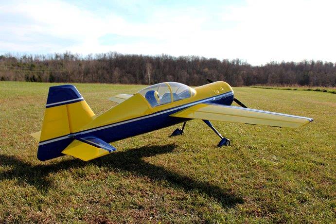 Extreme Flight YAK 54 110tum/2.79M 120cc Yellow - 4