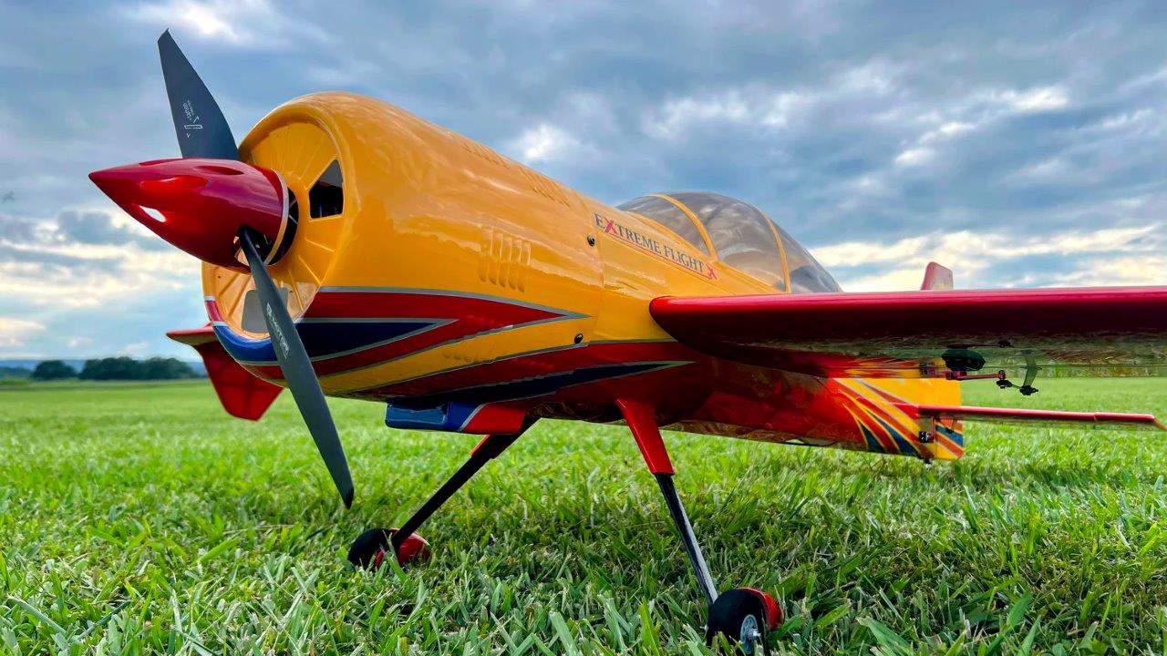 Extreme Flight Yak 54 60tum/1.5M T-Motor AM600 V2 Yellow/Red - 4