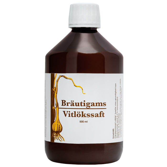 Vitlökssaft Bräutigams 500ml  (25-0021  03/2028)