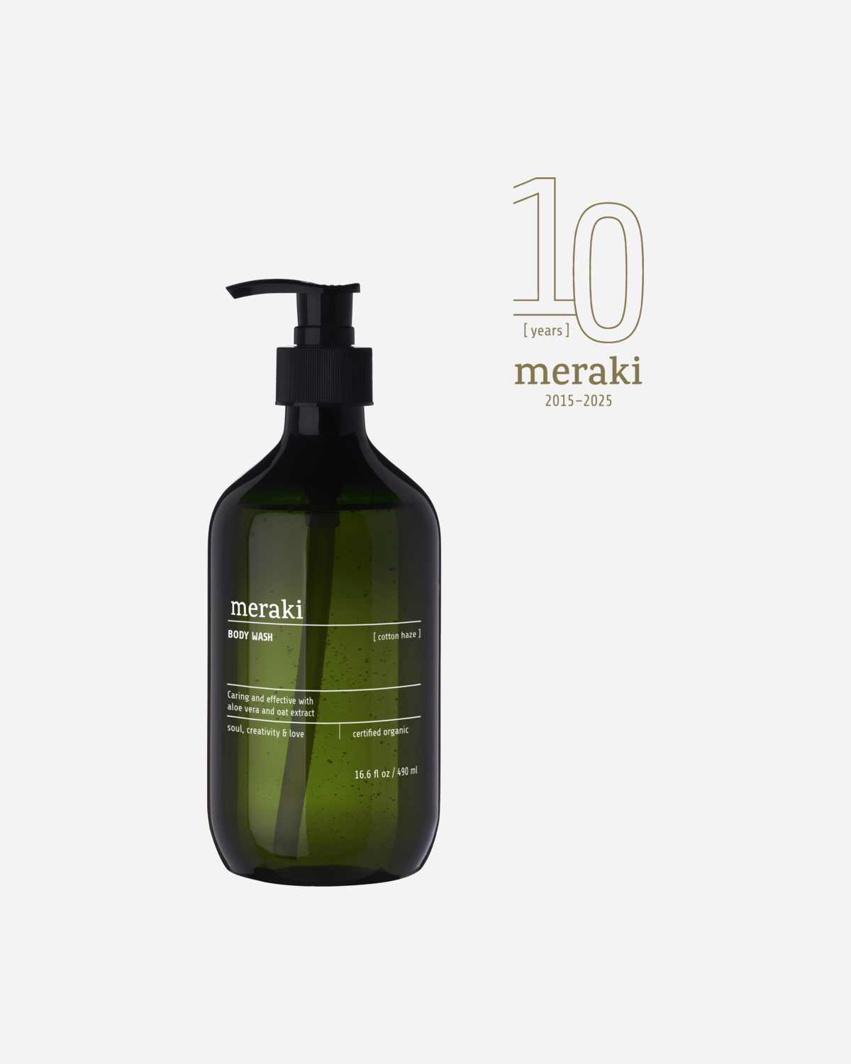 MERAKI Body wash Cotton Haze