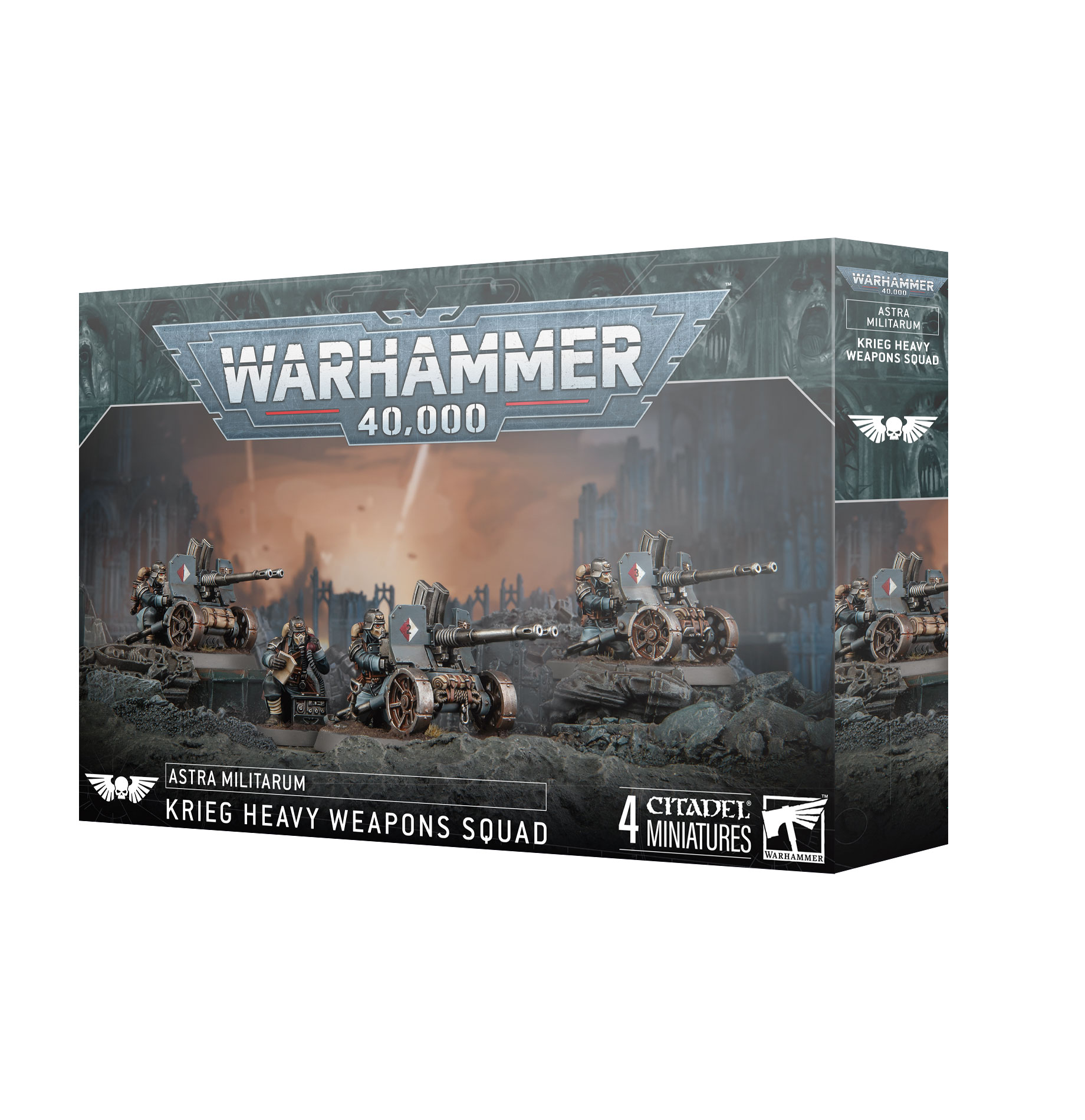 Warhammer 47-73 Astra Militarum: Krieg Heavy Weapons Squad