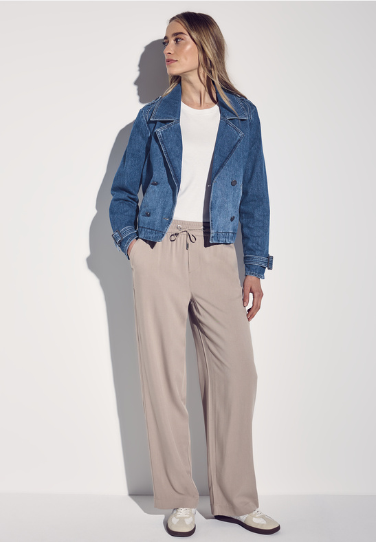 LTD QR Denim-Trench Jacket - Stl. 34+40 - Street One - 3