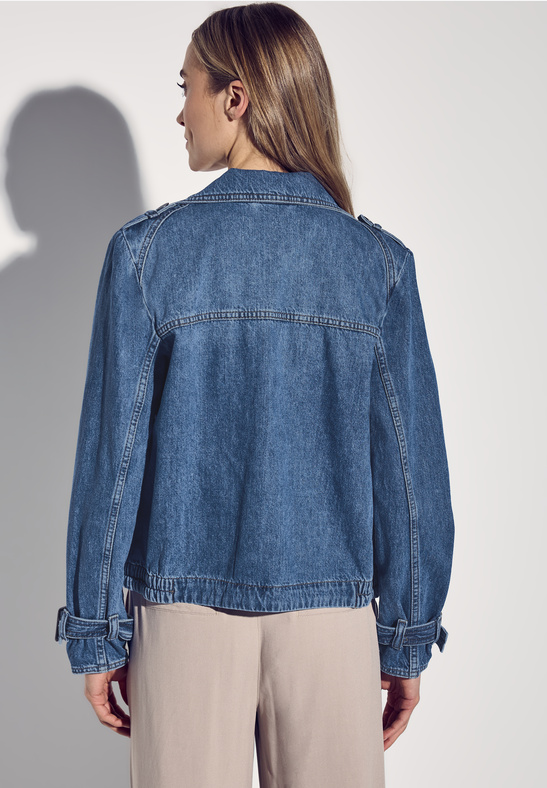 LTD QR Denim-Trench Jacket - Stl. 34+40 - Street One