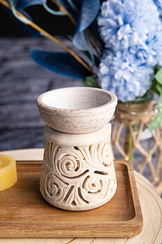 Såpsten Aromalampa  till vaxdoft  , Ranya