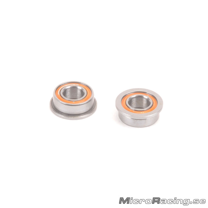 SCHUMACHER - 5x10x4mm Bearing, Ceramic with Flanged, 2pcs