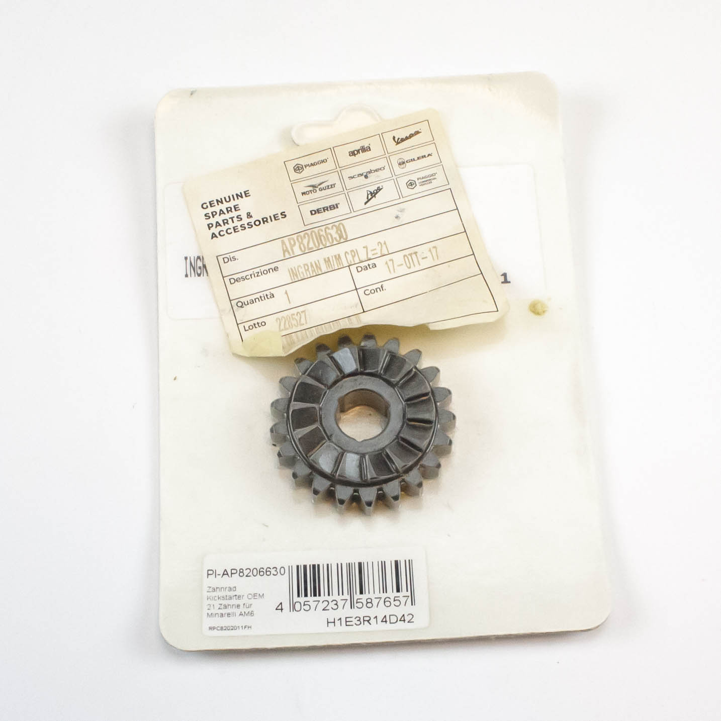Kickstarter tannhjul - AM6 - OEM - 3