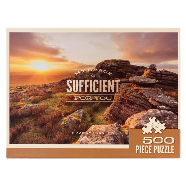 Pussel 500 bitar - My grace is sufficient for you