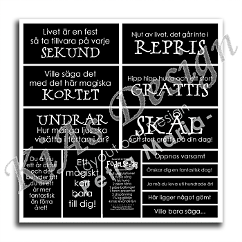 KD DPM 100 -Text: fira, svart 