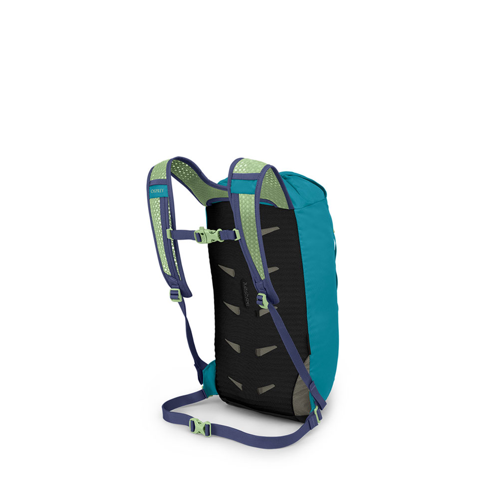 Lättviktsryggsäck - OSPREY Daylite Cinch Pack 15 L Blue/Spikemoss - 3