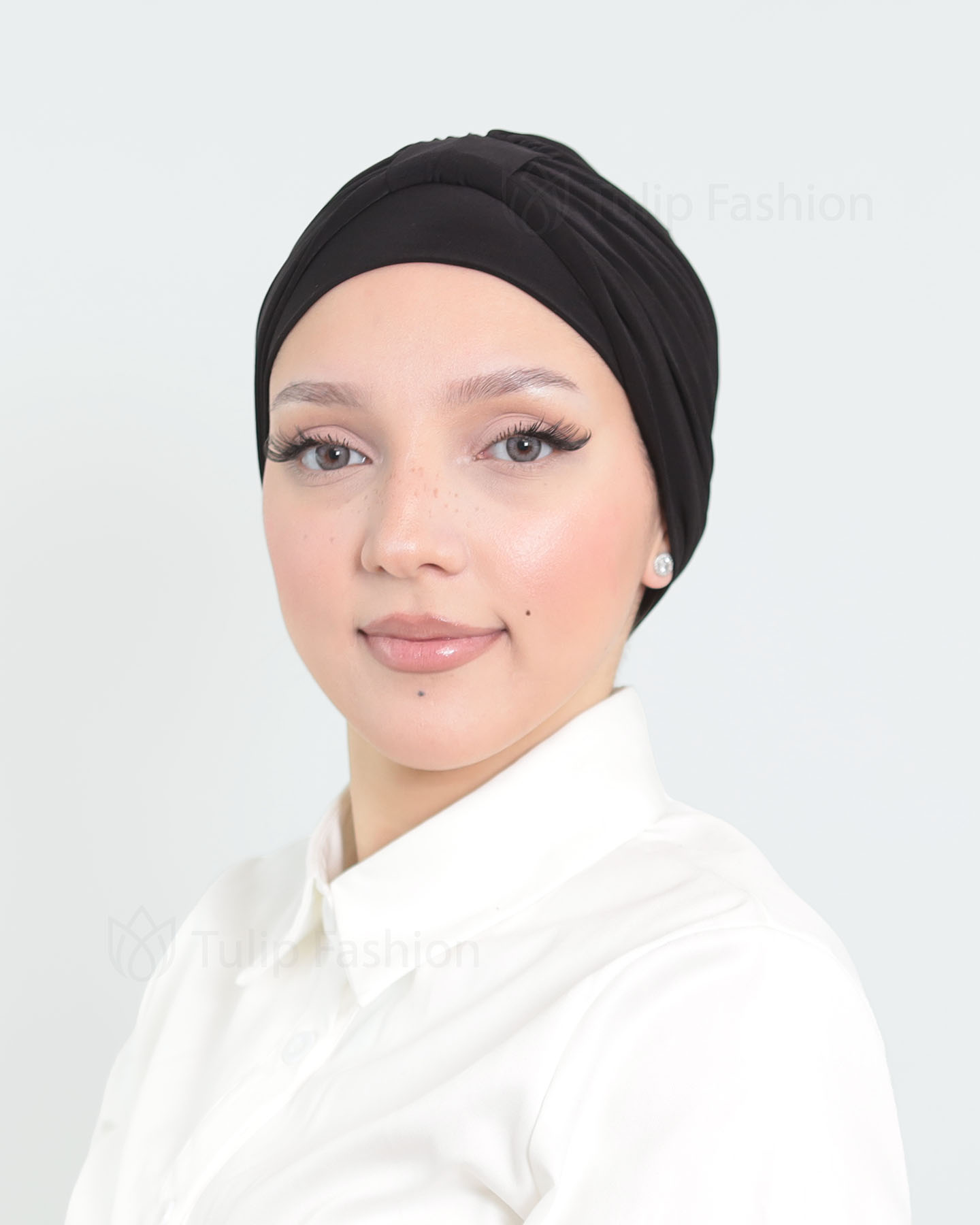 Turban - Lavender - Schwarz - 2