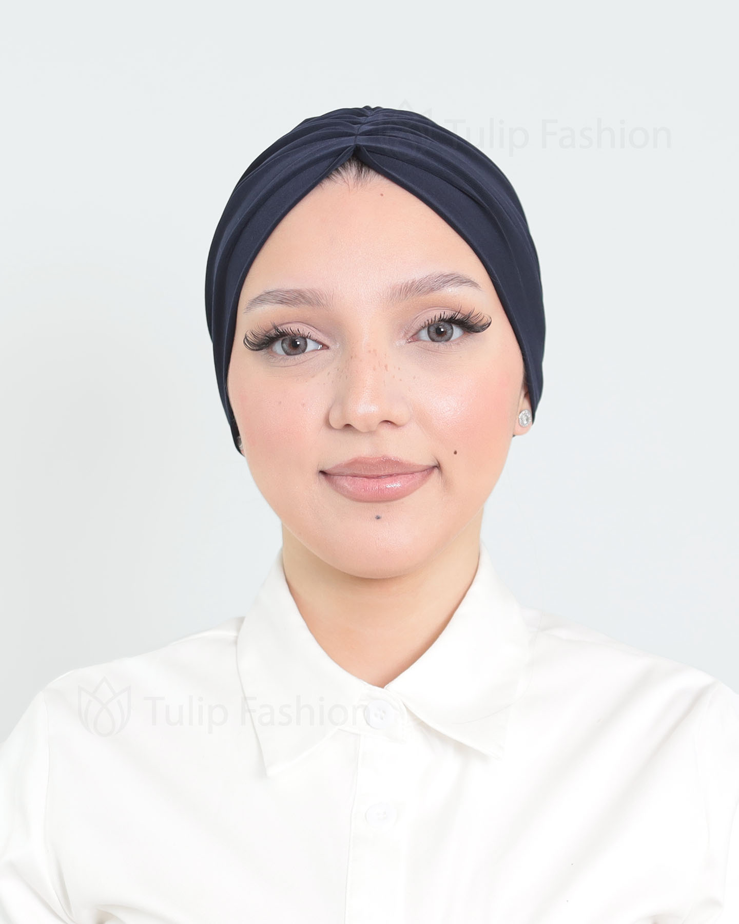 Turban - Lotus - Midnight Blue - 2