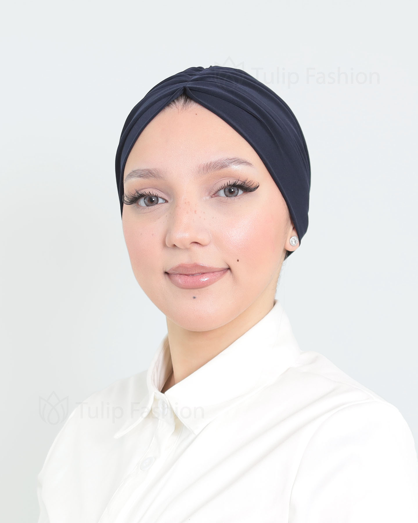 Turban - Lotus - Midnight Blue - 3
