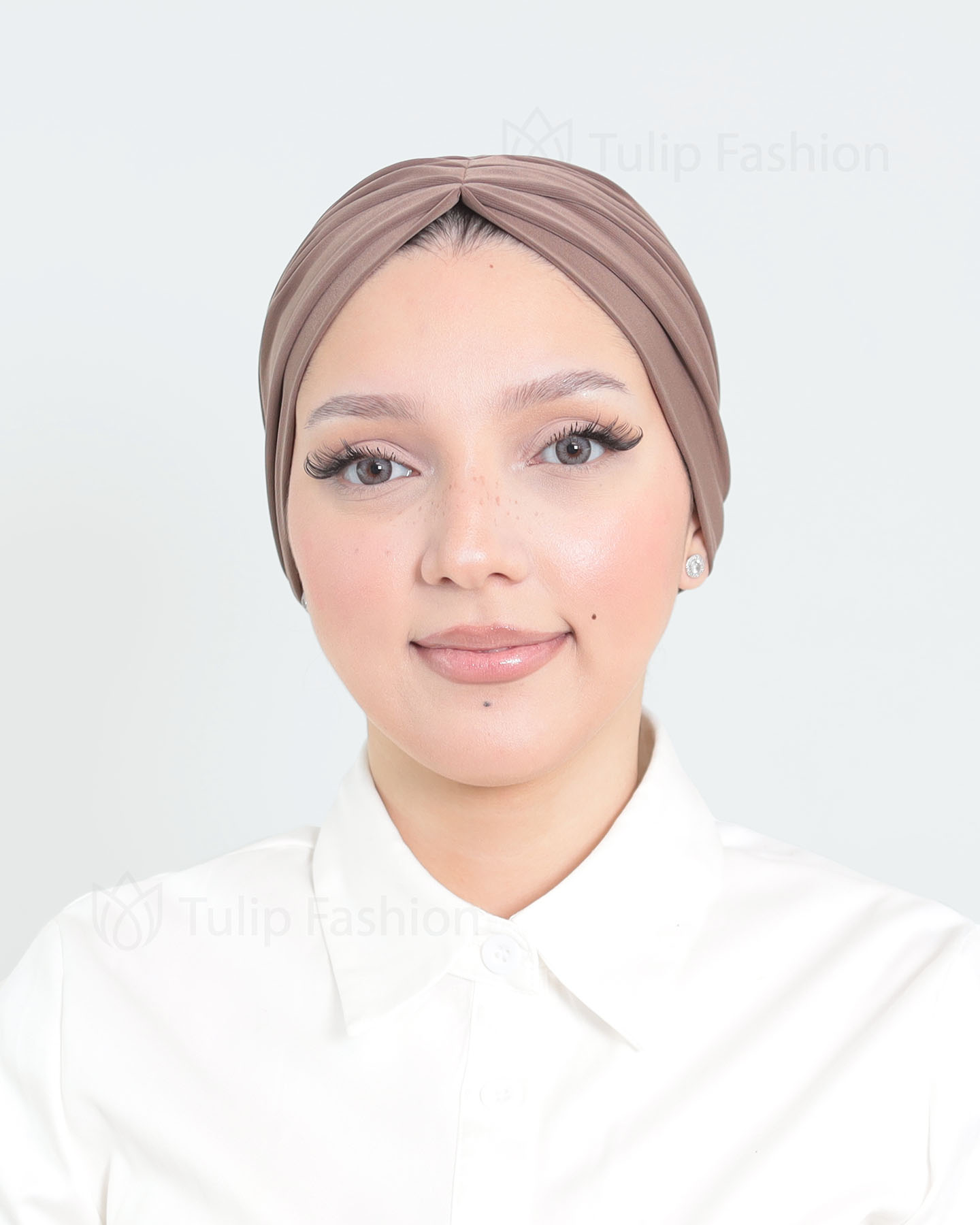 Turban - Lotus - Brown - 2