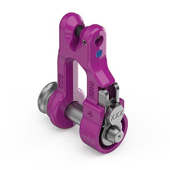 Schackel med gaffelkoppling RUD ICE Klass 12 CCS-FASTLOX-4 / Maxlast: 0,8 Ton
