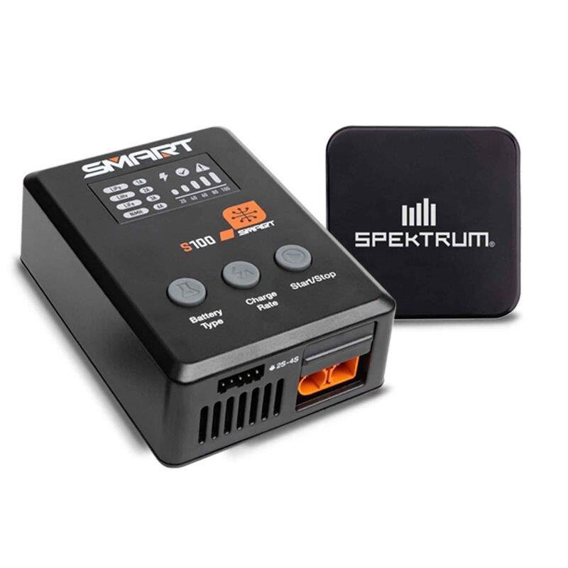 Spektrum S100 1x100W USB-C Smart Charger, 65W USB-C GaN Power Supply Combo