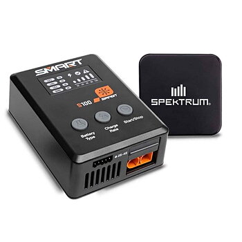 Spektrum S100 1x100W USB-C Smart Charger, 65W USB-C GaN Power Supply Combo