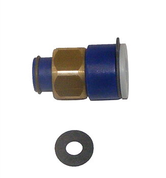 Skarvkoppling R1/2tum - Uniquick 12 mm slang